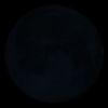 Imagen de la luna iluminada al 02 %