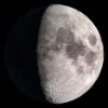 Imagen de la luna iluminada al 31 %