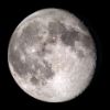 Imagen de la luna iluminada al 59 %