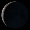 Imagen de la luna iluminada al 91 %