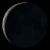 Imagen de la luna iluminada al 92 %