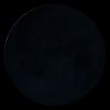 Imagen de la luna iluminada al 98 %