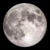 Imagen de la luna iluminada 98 %