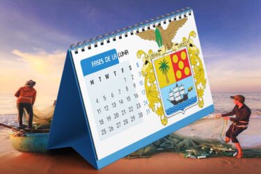 Portada Calendario Lunar de Pesca para Bolívar (Colombia)