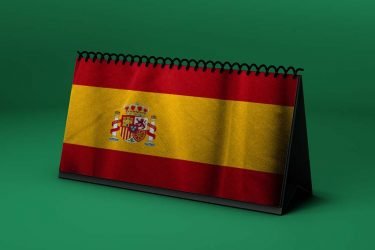Calendario Lunar bandera-de-espana
