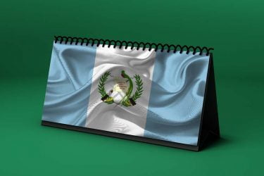 Calendario Lunar bandera-de-guatemala