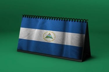 Calendario Lunar bandera-de-nicaragua