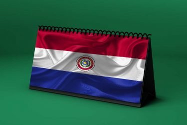 Calendario Lunar bandera-de-paraguay