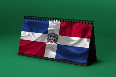 Calendario Lunar bandera-de-republica-dominicana