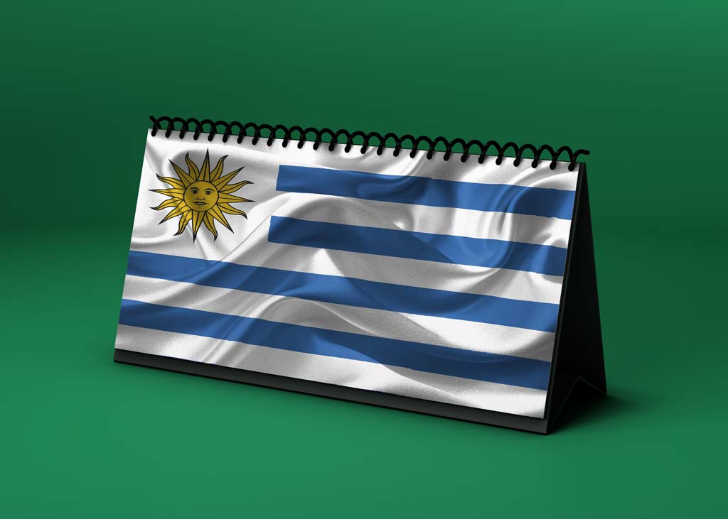 Calendario Lunar bandera-de-uruguay